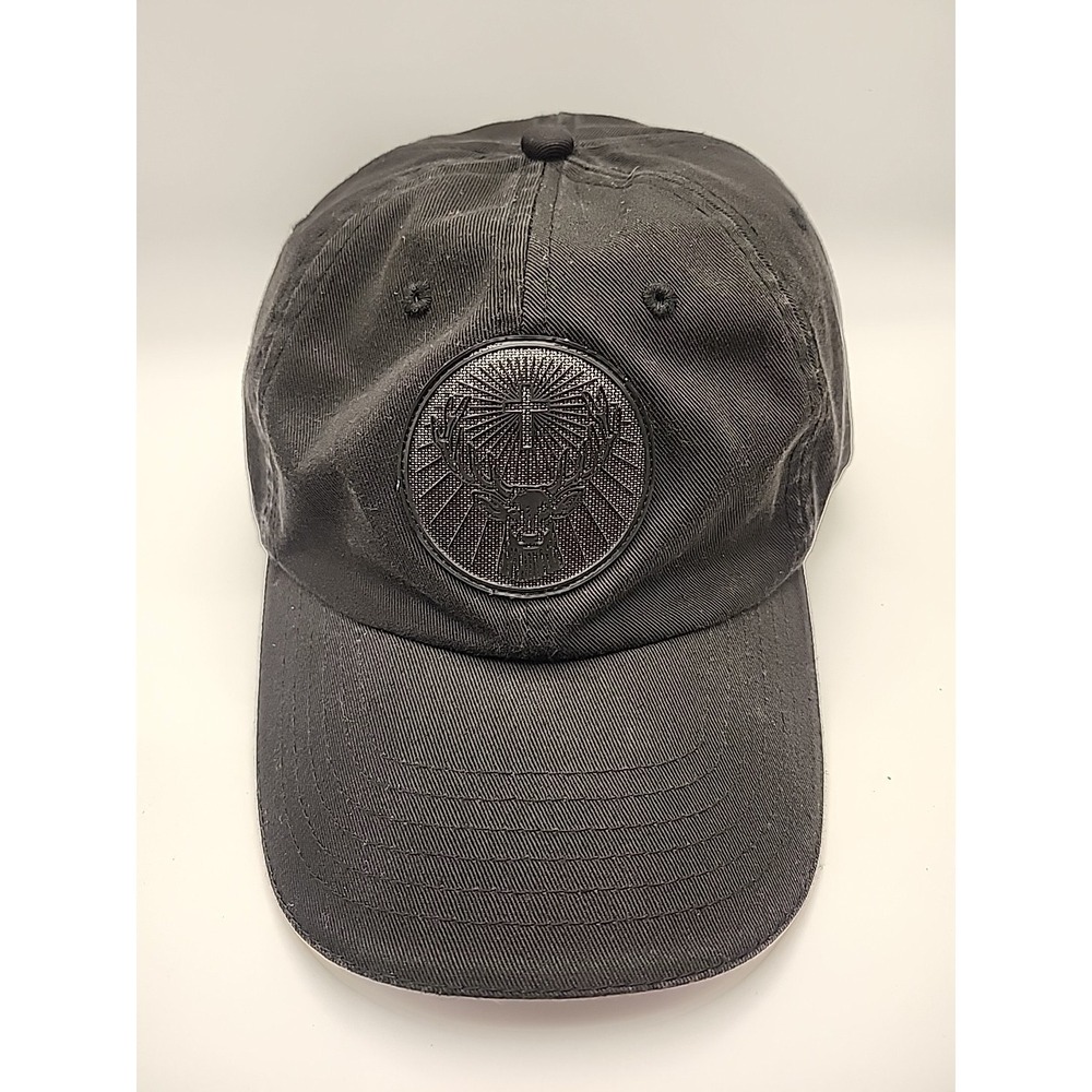 Jagermeister Casual Adjustable Strap Baseball Cap Men's Black